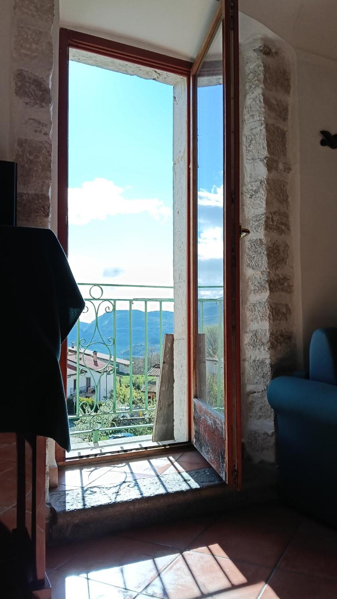 Casa Con Vista Lago, Civitella Alfedena Exteriör bild